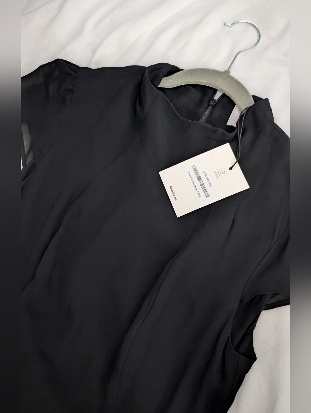 NWT Reformation Maven Dress Black - Picture 4 of 7